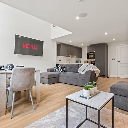 公寓 Centre Modern Luxury Duplex 2-bedroom 利兹